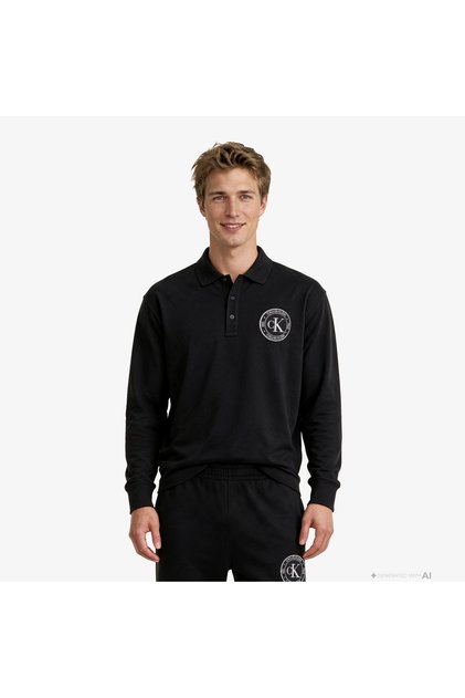 LS 350TERRY EU GRAPHIC POLO SWEA