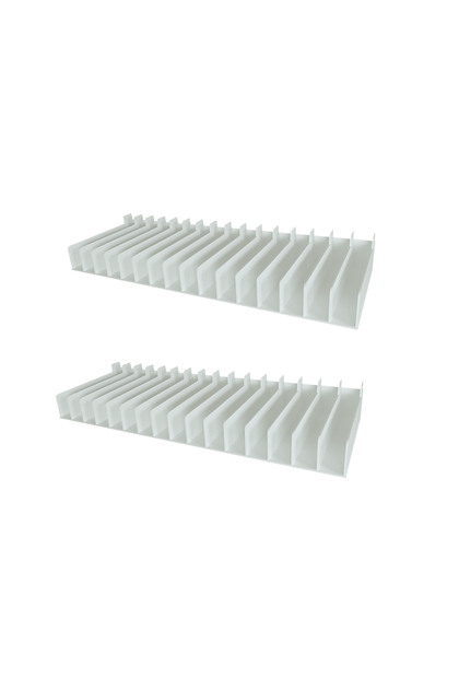 2PACK Video Game Storage Holder for for PS5/ PS4/ PS3/ PS2/ Xbox One/Xbox Series X/S/Wii/Switch/Swit