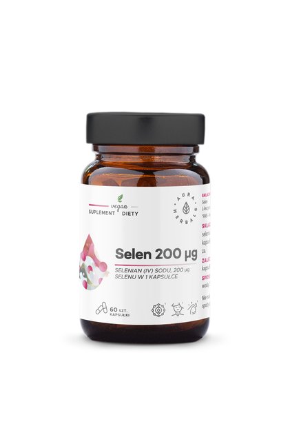 Selen 200 µg 60 capsule