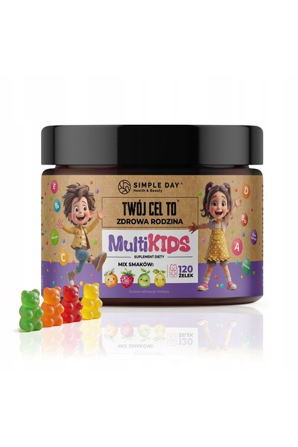 Obiectivul tău este Multikids Gummies 120 Gummies