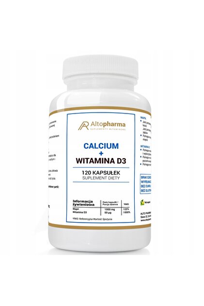 Calciu + Vitamina D3 120 Capsule