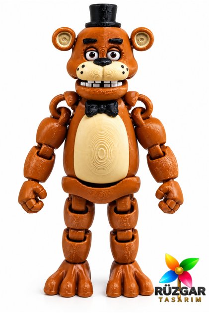 Fnaf Five Nights at Freddy's Freddy Fnaf Eklemli Oyuncak