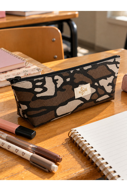 Pen Holder & Multi-Purpose Use & Makeup Bag Canvas Fabric..