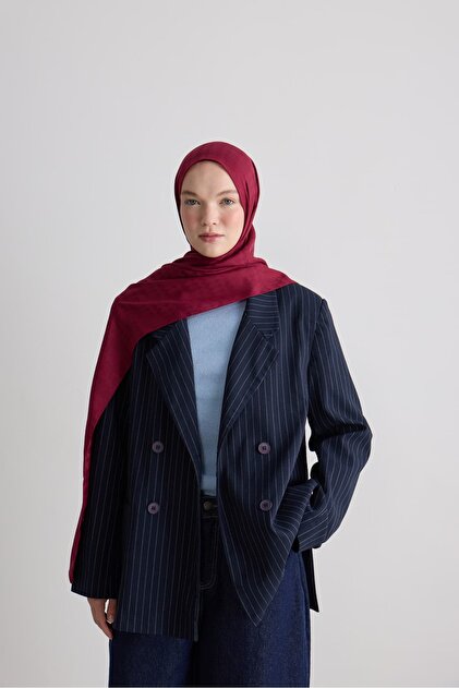 Oval Pattern Silky Jacquard Shawl