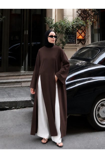 Slit long tunic