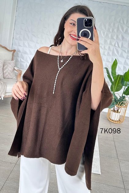 Knitwear Poncho 7K098