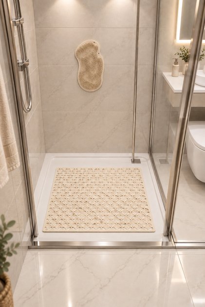 Bathroom Set with Suction Cups