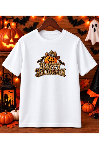 Halloween Skeleton Halloween Printed Unisex T-Shirt