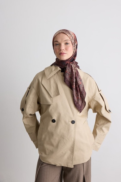 Majestic Rose Pattern Bamboo Scarf