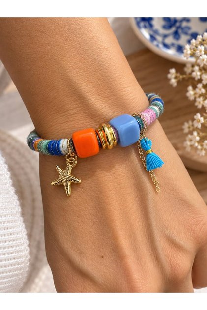 Handmade Special Design Bracelet - Bohemian Style Bodrum Beaded Bracelet