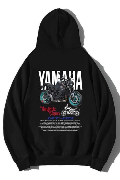 Unisex Oversize Mt-09 Hoodie