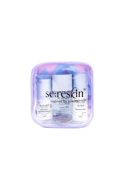 SE:RESKIN, Kit de călătorie pentru reparații - 3 mini produse de îngrijire a pielii pentru îngrijirea zilnică