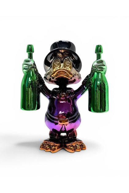 Billionaire Duck Dekoratif Ördek Biblo – Mor 40 cm