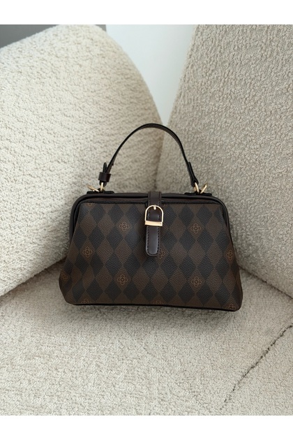 Suede Scholarship Hand and Shoulder Women's Bag