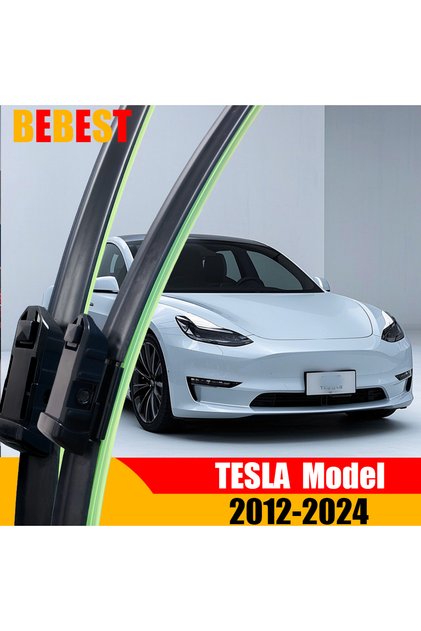 Model Y (2019-2024) TESLA TESLA(2012-2024) For TESLA Model 3 Model S Model Y Roadster Front Wiper Bl