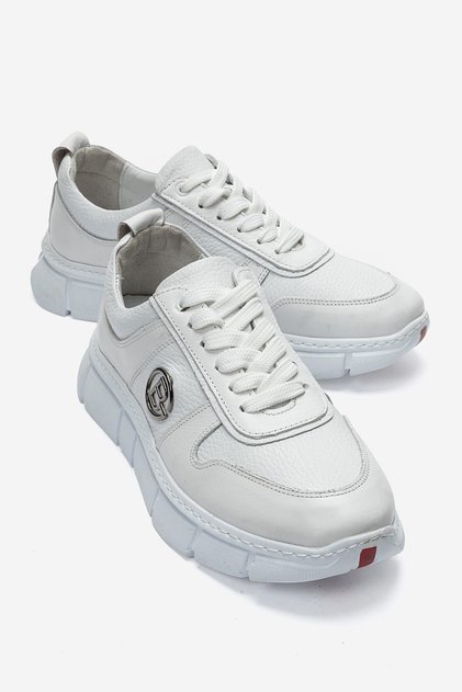 Genuine Leather, 4 Seasons, Inner and Outer Leather, 6 Different Colors, Men's Leather Sneaker Shoes