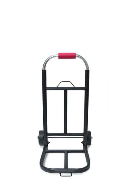 Heavy-Duty Stair Climbing Cart with Folding Platform and Reinforced Frame Perfect for Commercial Use- and Efficient Moving Solution