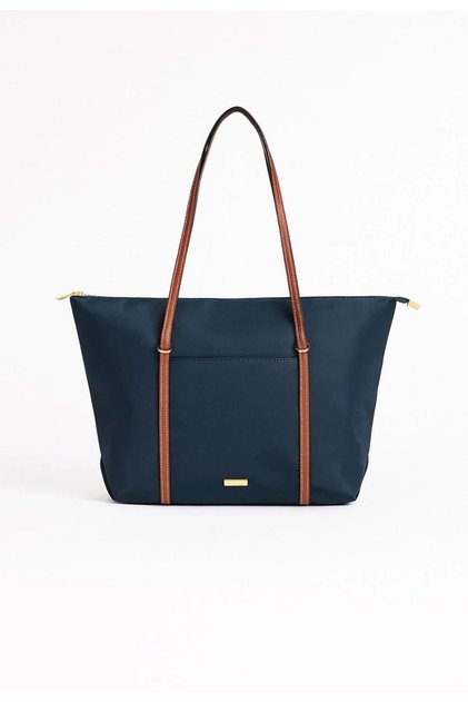Women's Large Size Zippered Shoulder Bag – Daily Use