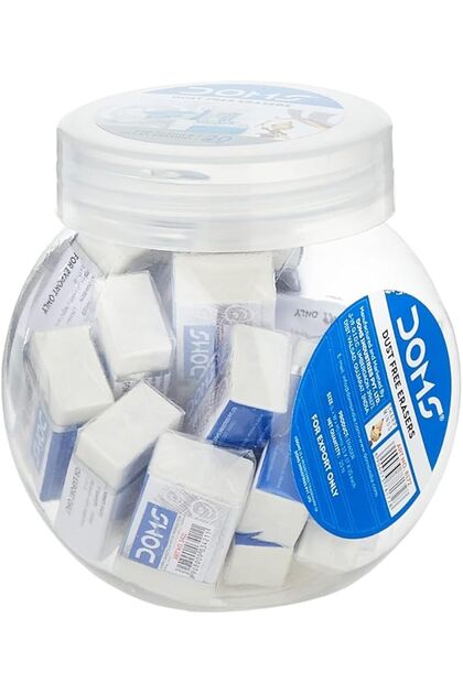 Dust Free Erasers 20-Pieces Set, White, 3138172