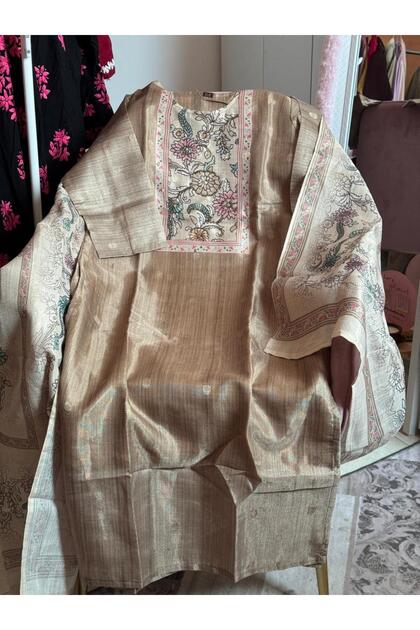 Beige Banarsi