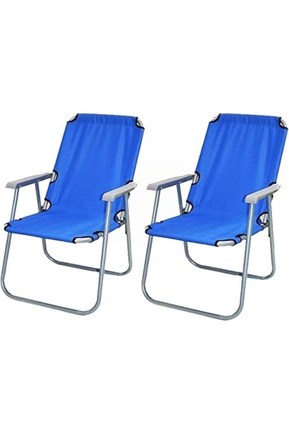 Foldable Camping Chair - Red 1