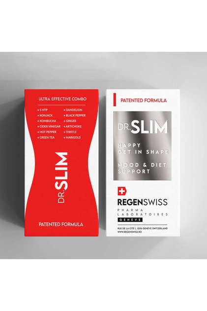 RegenAge Dr. Joy Slim, glucomanan din konjac și Griffonia, supliment alimentar, 60 capsule