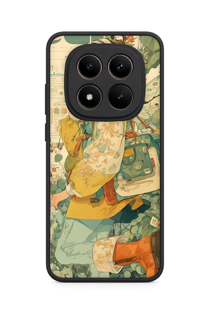 Redmi Note 15 Pro Plus 5g Compatible Earphone Patterned Camera Protected Shockproof Case