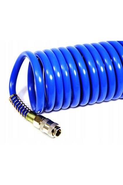 Furtun pneumatic spiralat de aer 20m pentru compresor