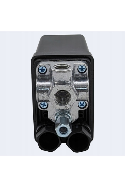 Presostat compresor 1/4 " 380V 10 BARE CU PATRU IEȘIMENȚE