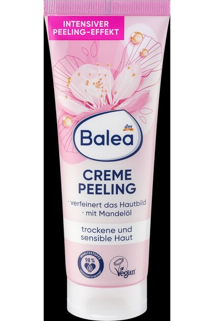 crema de fata exfolianta, cu particule fine, pentru toate tipurile de piele, 75 ml