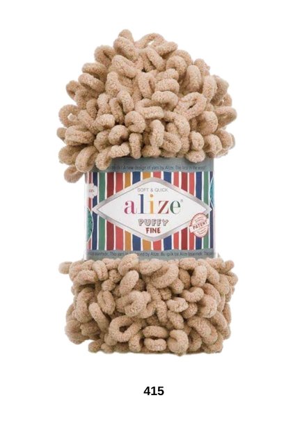 1 Piece Alize Puffy Fine Hand Knitted Heart Pillow Blanket Scarf Finger Knitting Yarn-Color: 415