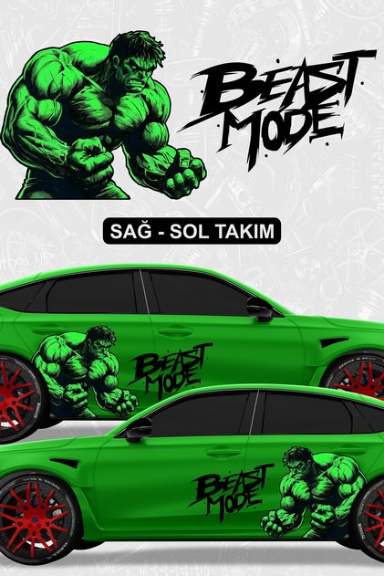 BEAST MODE Yan Gövde Kaplama Seti