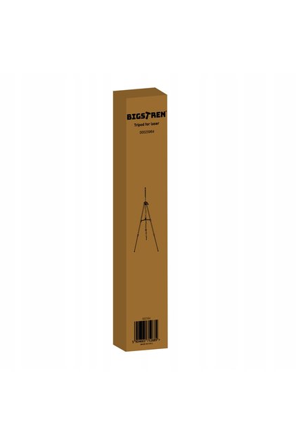 Trepied pentru nivelă laser cu linii încrucișate, cu nivelă cu bulă, 150cm, filet 5/8