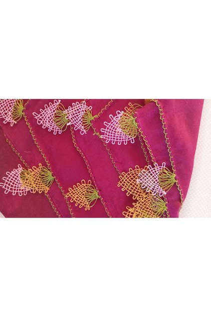 Dut Embroidered Scarf Prayer Cover Headscarf Headscarf Embroidered Scarf