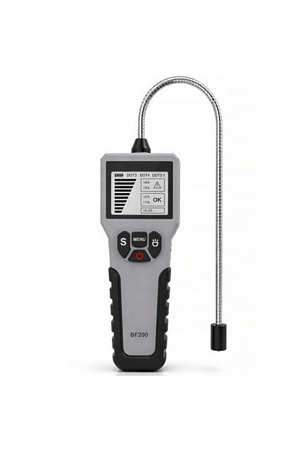 TESTER ȘI APARAT DE MĂSURARE DIGITAL CU ECRAN LCD PENTRU LICHID DE FRÂNE DOT 3, 4, 5, CU SONDĂ UNIVERSALĂ