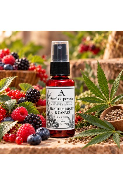 Parfum Fructe de Pădure și Cânepă – 30 ml
