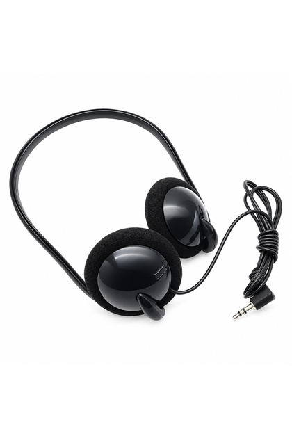 TS-61 3.5 mm Stereo Kablolu Ense Tipi Kulaklık MP3 PC Laptop Telefon Uyumlu Kulak Arkası Kulaklık