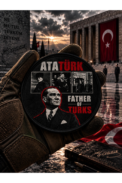 Father Atatürk Patch/Peç/Arma