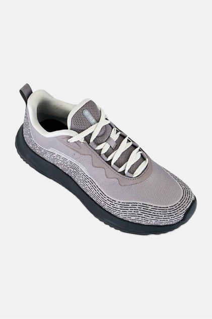 Men Cross Lace Up Training Shoes, Grey
