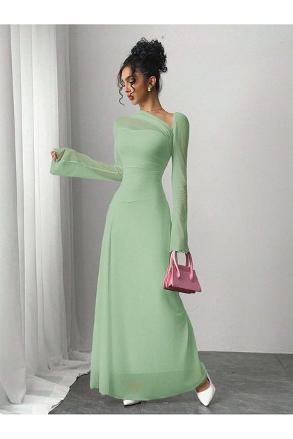 Rochie maxi , verde