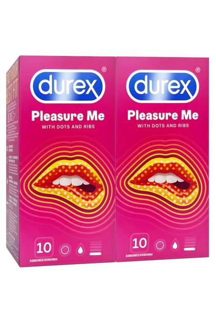 Prezervative Pleasure Me, Durex, 20 bucăți