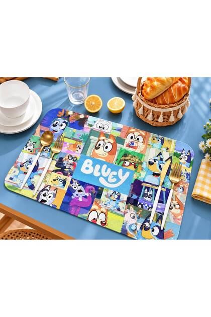 Bluey Patterned, Children's School Lunch Cover 30X40 cm