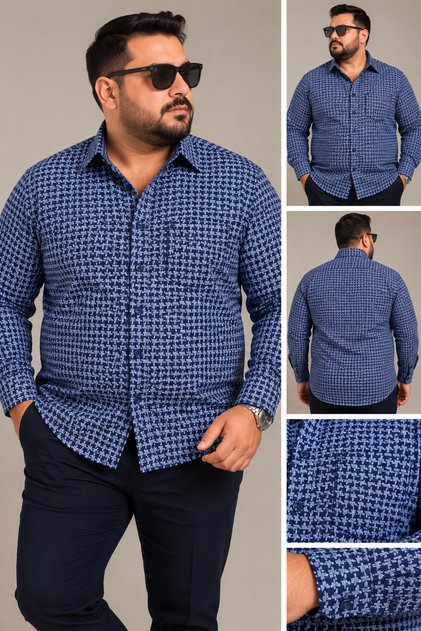 Wide Cut Cotton Shirt