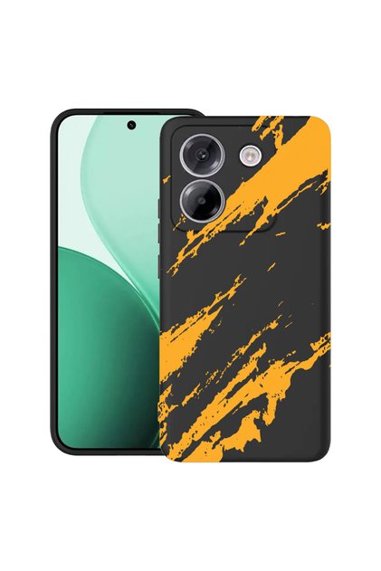 ®   TPU Ултра тънък калъф за Honor 600 Smart, Златни ивици, 3159995 B 1054