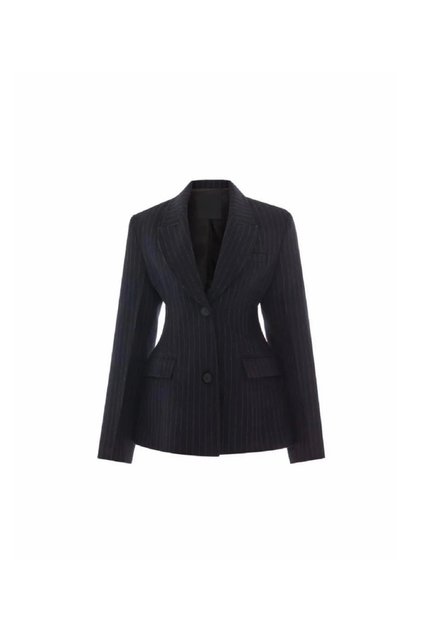 CAMILLE HOURGLASS BLAZER LACIVERT