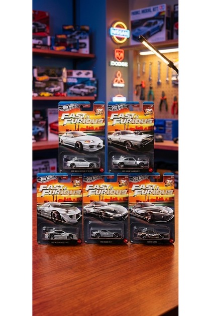 Fast and Furious Silver set hrw11 979L
