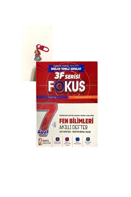 Günay Yayınları 7.SINIF 3F FOCUS İSEM FEN BİLİMLERİ AKILLI DEFTER
