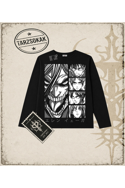 Attack on Titan Anime Printed Long Sleeve