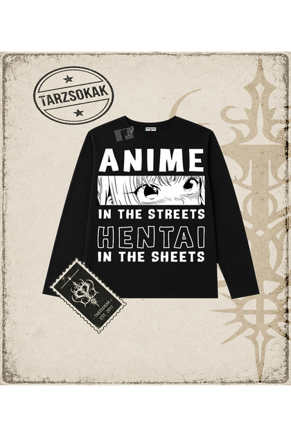 Anime Printed Long Sleeve
