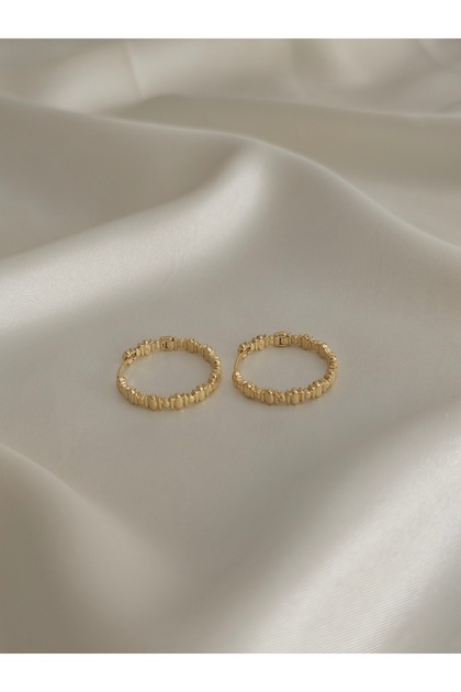 Women's Patterned Xuping Hoop Model Earrings